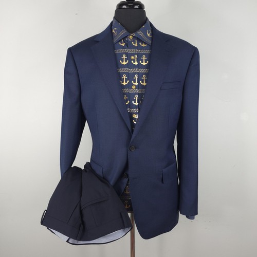 Lewin suit mens 46r 35x30 - mens,